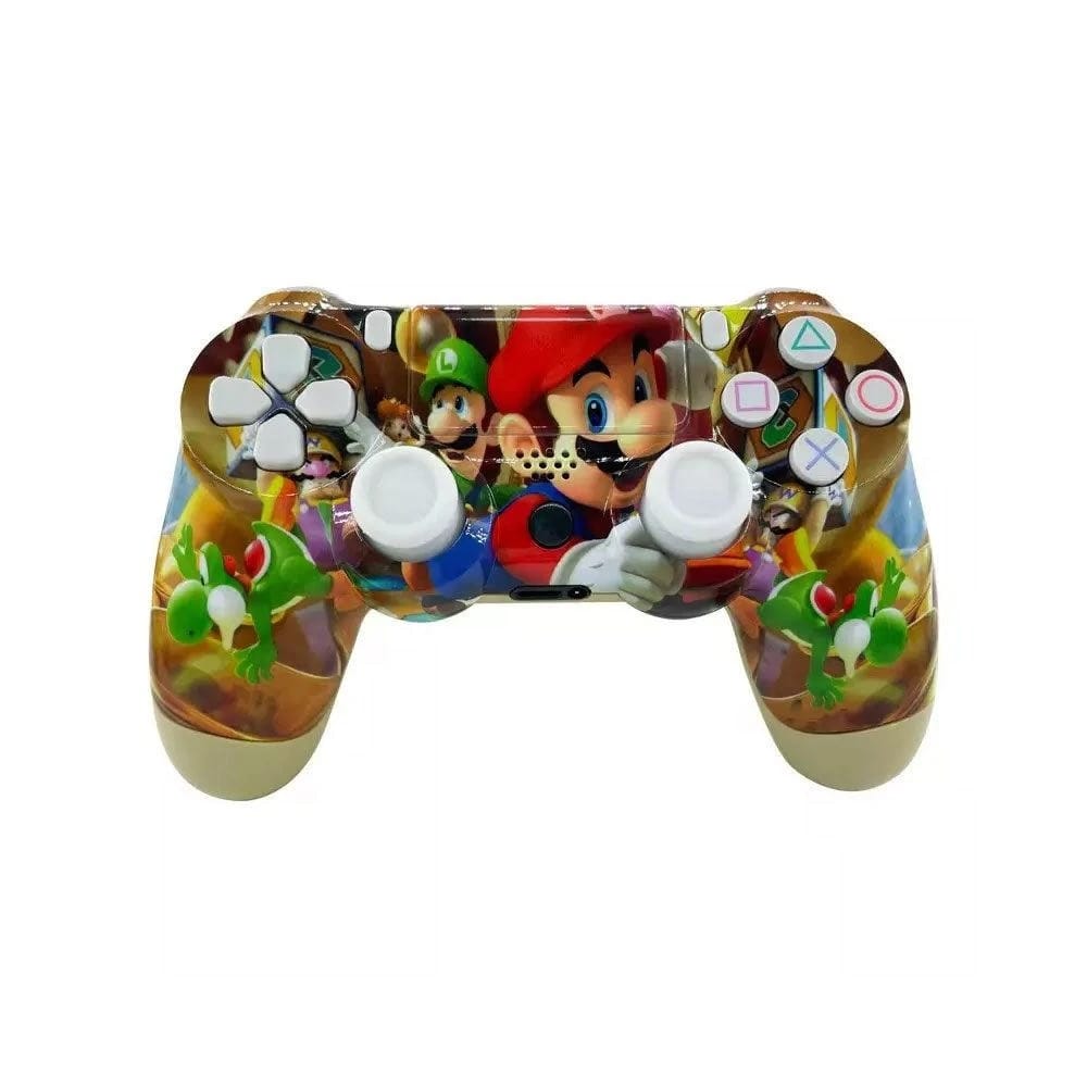 Wireless Bluetooth Gamepad for PS4 Controller Mario
