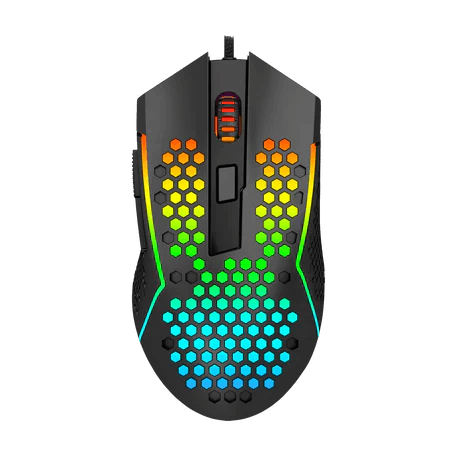 Redragon M987-k Lightweight 55g Honeycomb Gaming Mouse RGB 12000 DPI