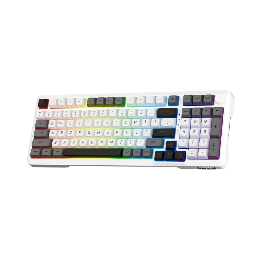 Redragon K688 GWL Wireless Mechanical Keyboard, 3 Mode Gasket Mounted RGB