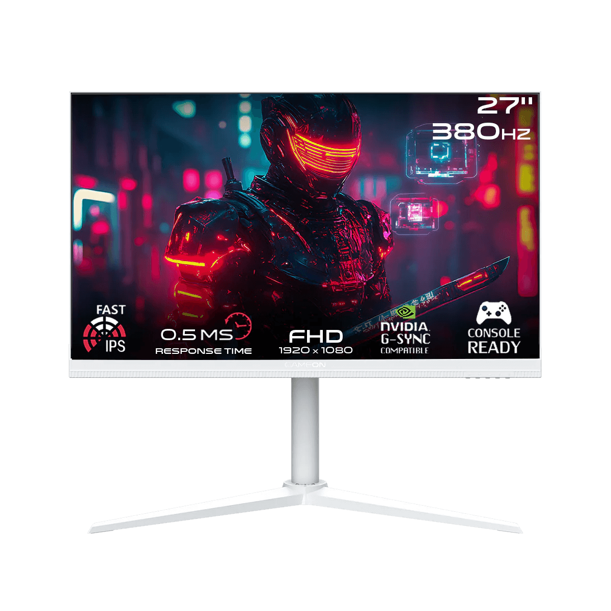 شاشة الألعاب GAMEON GOAP27FHD380IPS Arctic Pro Series 27"