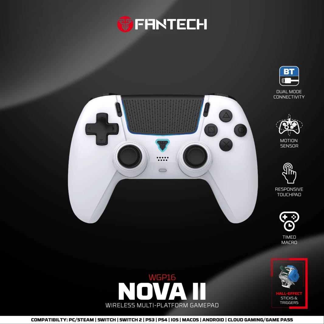 FANTECH WGP16 NOVA II Wireless Gamepad - White