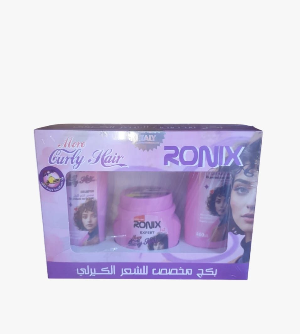 Ronix Curly Hair Care Set for Kids with Unique Design and Nourishing, Moisturizing Products for Curly Hair