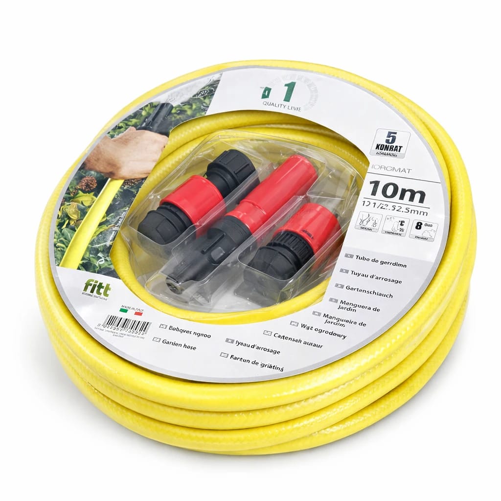 Italian Garden Hose 1/2 Inch 10 Meter