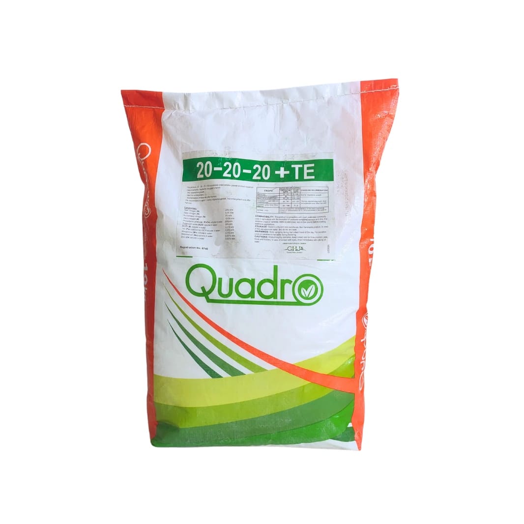 Quadro Italian Fertilizer 20-20-20 / 10Kg - Quadro NPK 20-20-20 + TE 10Kg