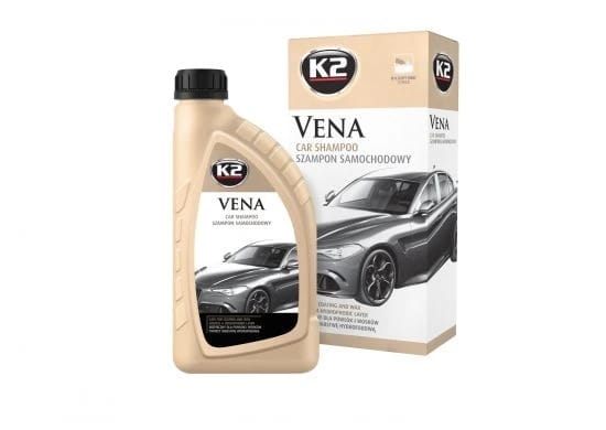 K2 VENA 1L Safe Car Wash Shampoo for Wax and Ceramic Coatings
