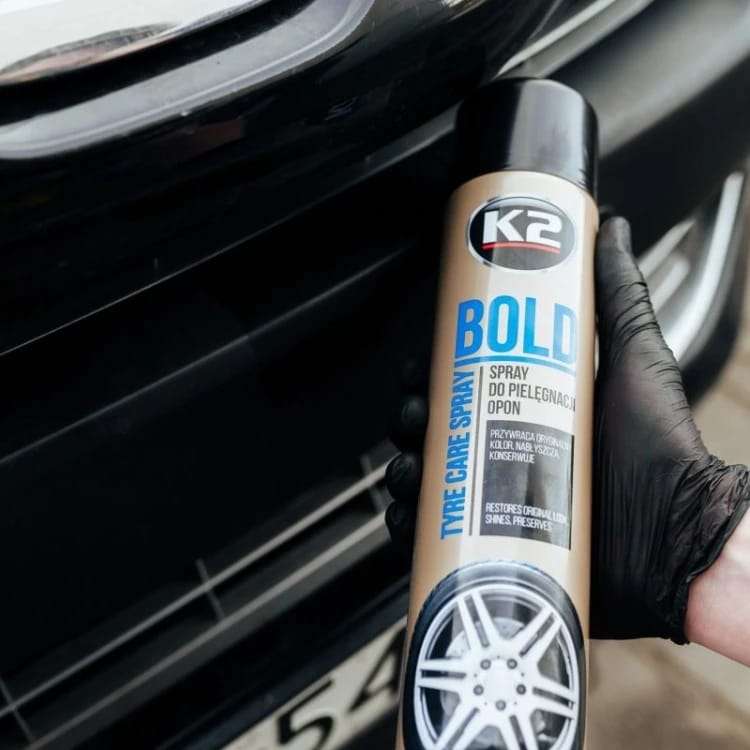 K2 BOLD Tire Shine Nano Tech Spray 600 ML