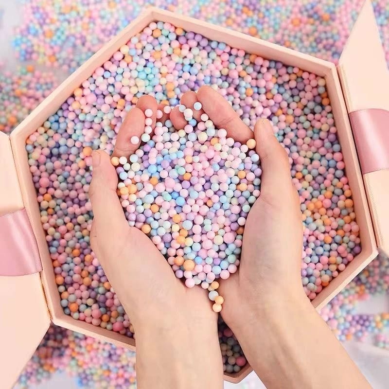 MINI Colored Cork Balls