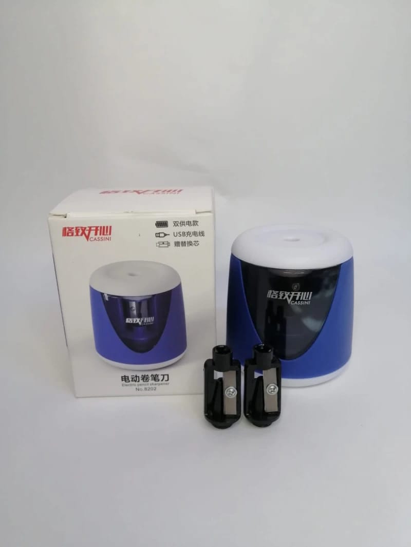 Blue Desk Sharpener