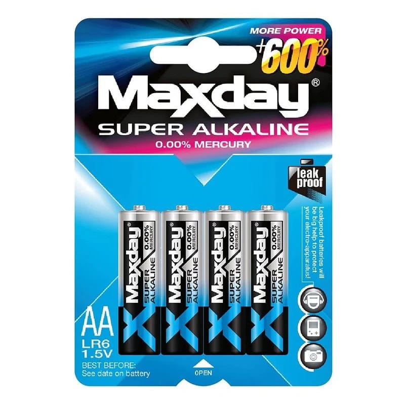 MAXDAY AA Batteries Pack / 4 Pieces