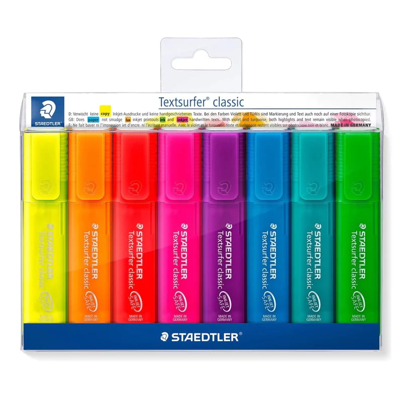 Staedtler Highlighter Set - 8 Colors