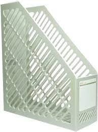 Gray Plastic Magazine File K 100