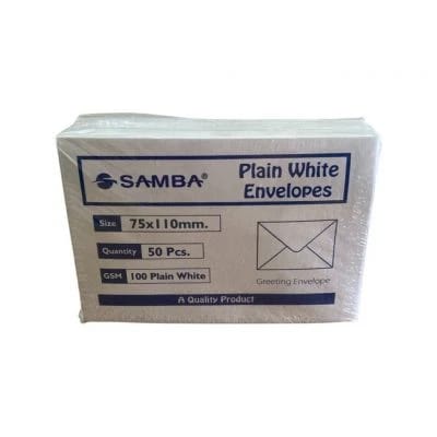 White Envelope 75*110mm