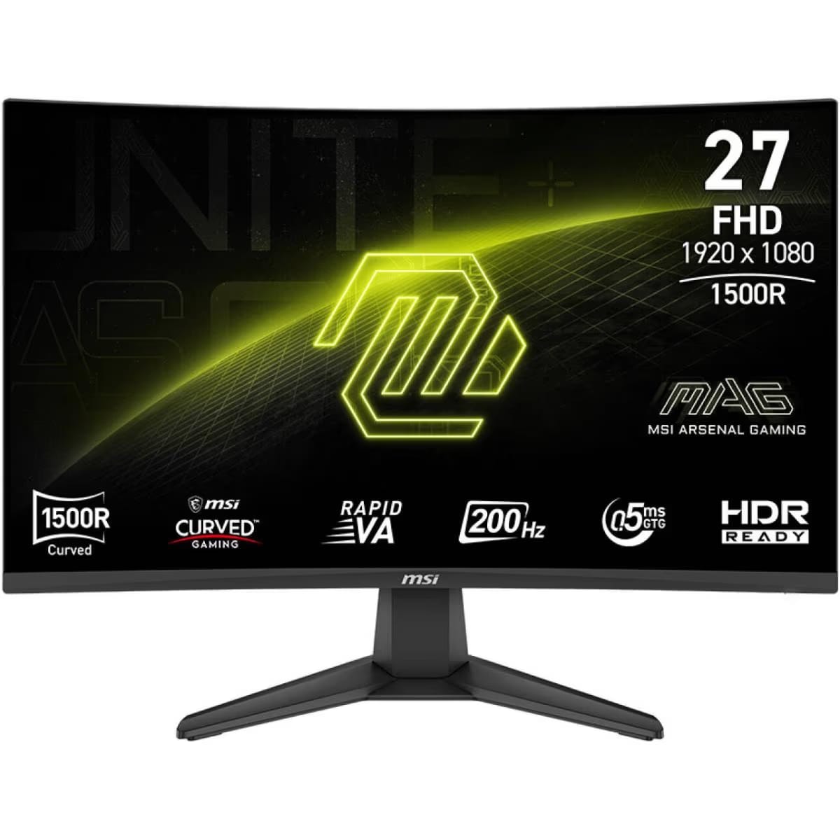 MSI MAG 276CF E20 Gaming Monitor 200Hz Curved