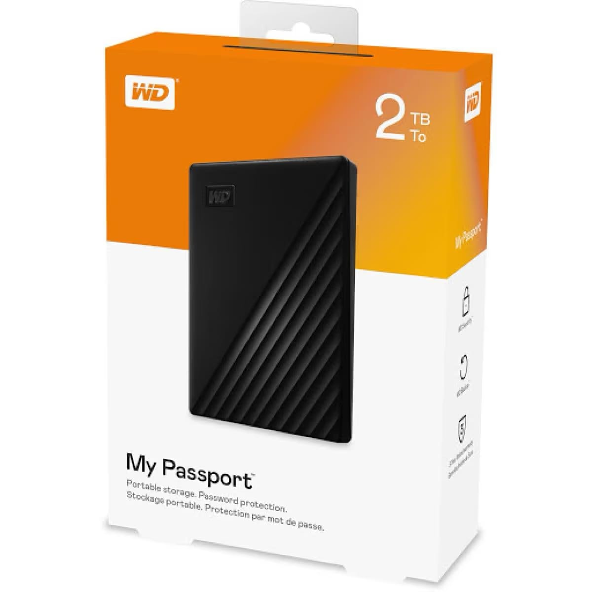 WD ماي باسبورت 2 تيرابايت