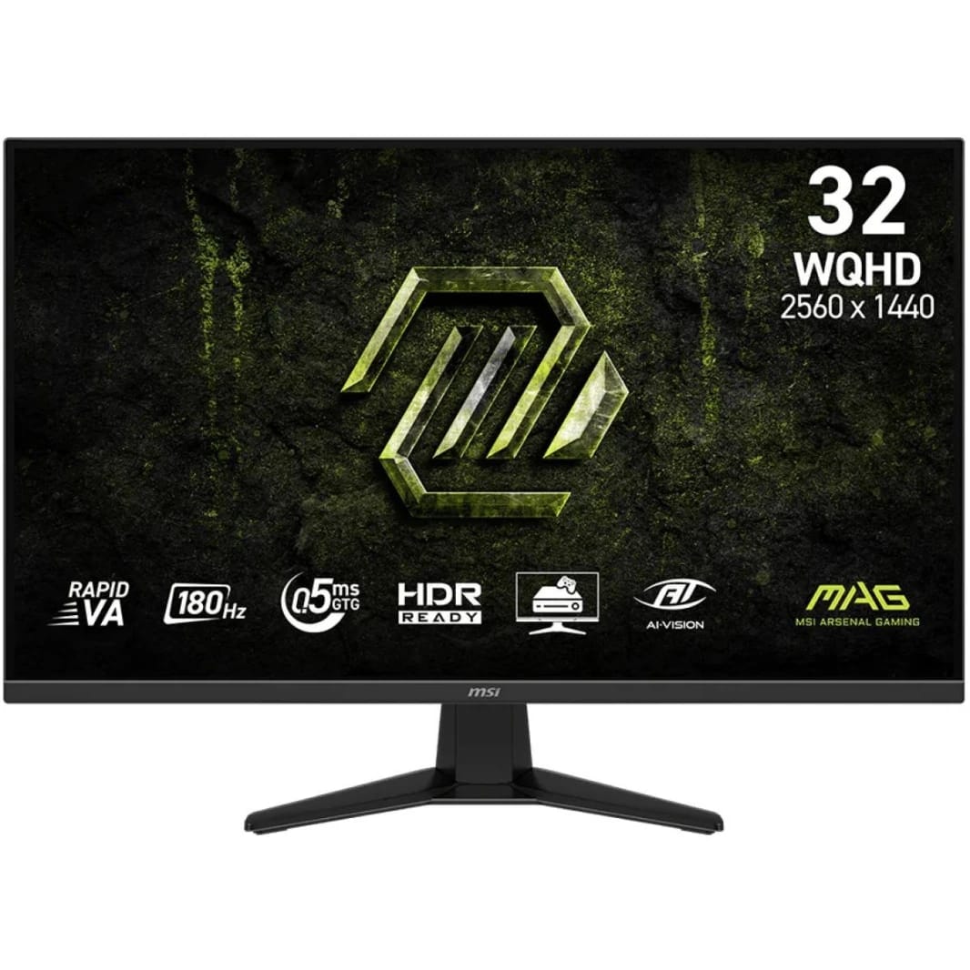 MSI MAG 325QF E18V 32" 2K Gaming Monitor - Rapid VA, 180Hz