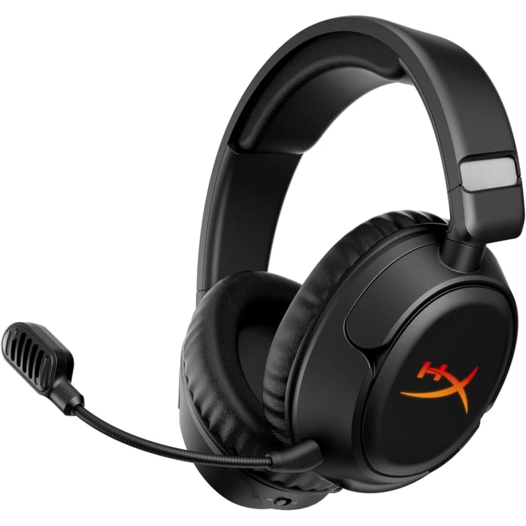 HyperX Cloud Flight 2 – Wireless Gaming Headset, Customizable RGB Lighting, up to 100 Hours Battery