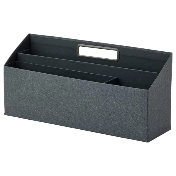 Desk Organiser, Dark Grey, 34x16 cm
