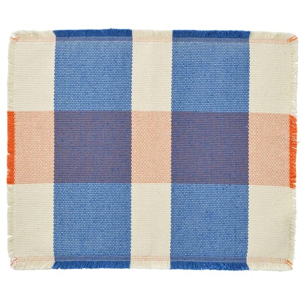 مفرش طاولة منقوش متعدد الألوان، 45x35 سم