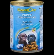 CANIFORS DOG WET PUPPY TRIPLE 410G*24