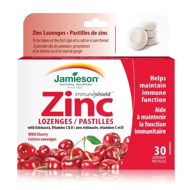 Jamieson zinc lozenges