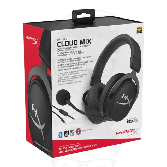 HyperX Cloud Mix Wired and Bluetooth Gaming Headset