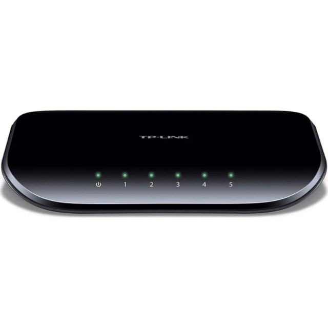 TP-LINK Desktop Switch 5-Port Gigabit TL-SG1005D, Fanless | Traffic Optimization