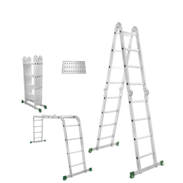 Multal 4.4 meters ladder with a saule
