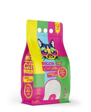 Rigor Cat Litter Baby Powder Scented