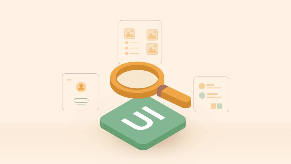 User interface design