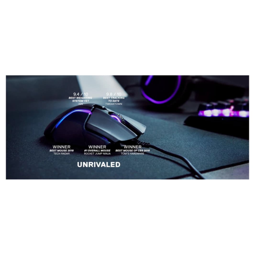 ماوس الألعاب SteelSeries Rival 600 - بمستشعر مزدوج