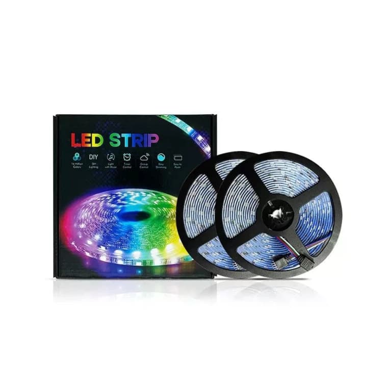 5050 RGB LED Light Strip Set with Smart App Control