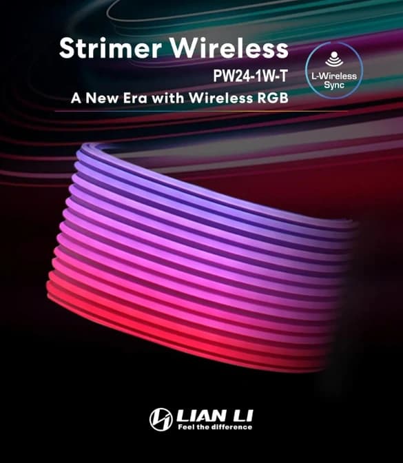 Lian Li Strimer Wireless 16-12 Addressable 90° RGB Extension Cables
