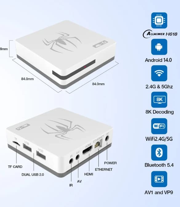 G7 Universal Edition Android + Gaming TV Box