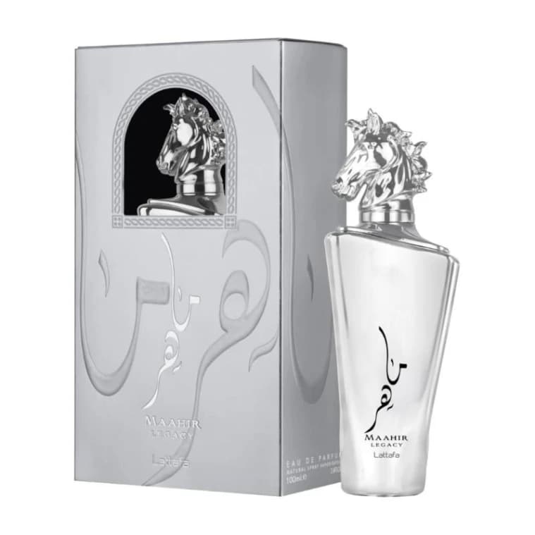 Maher Silver Perfume for Men by Lattafa - 100 ml
