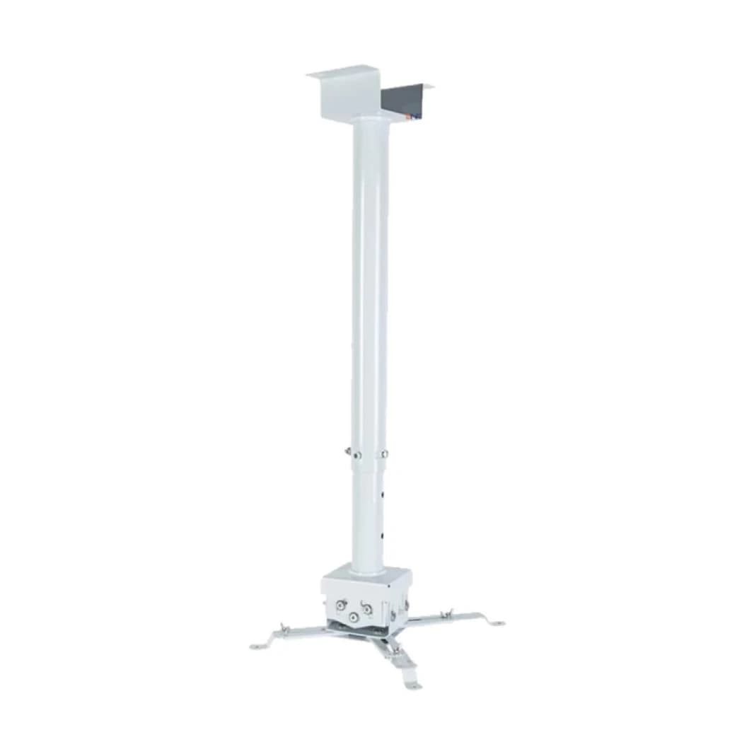 Projector Ceiling Mount Kit 50cm - 1M - White/Black