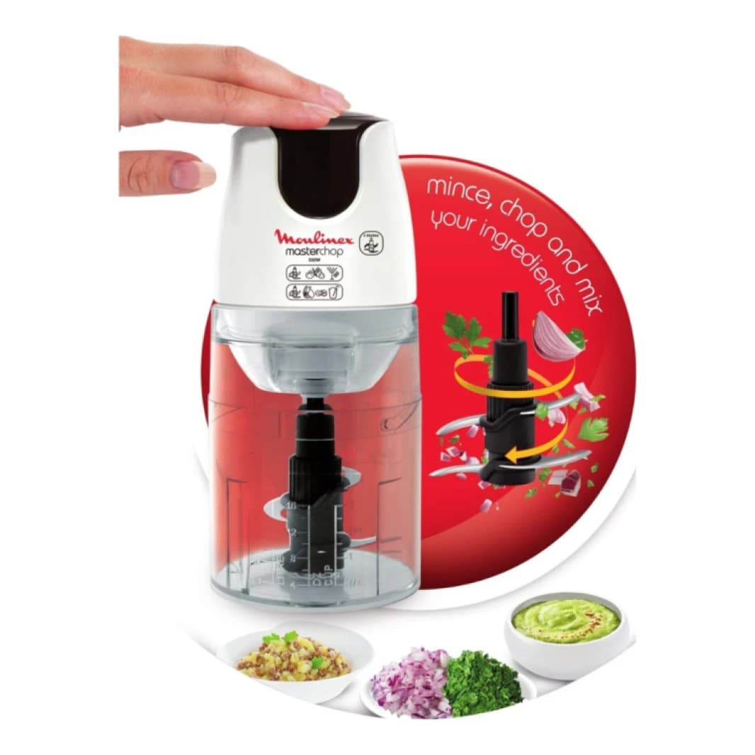 Moulinex Masterchop Large Chopper, 500 Watts, DJ450B27