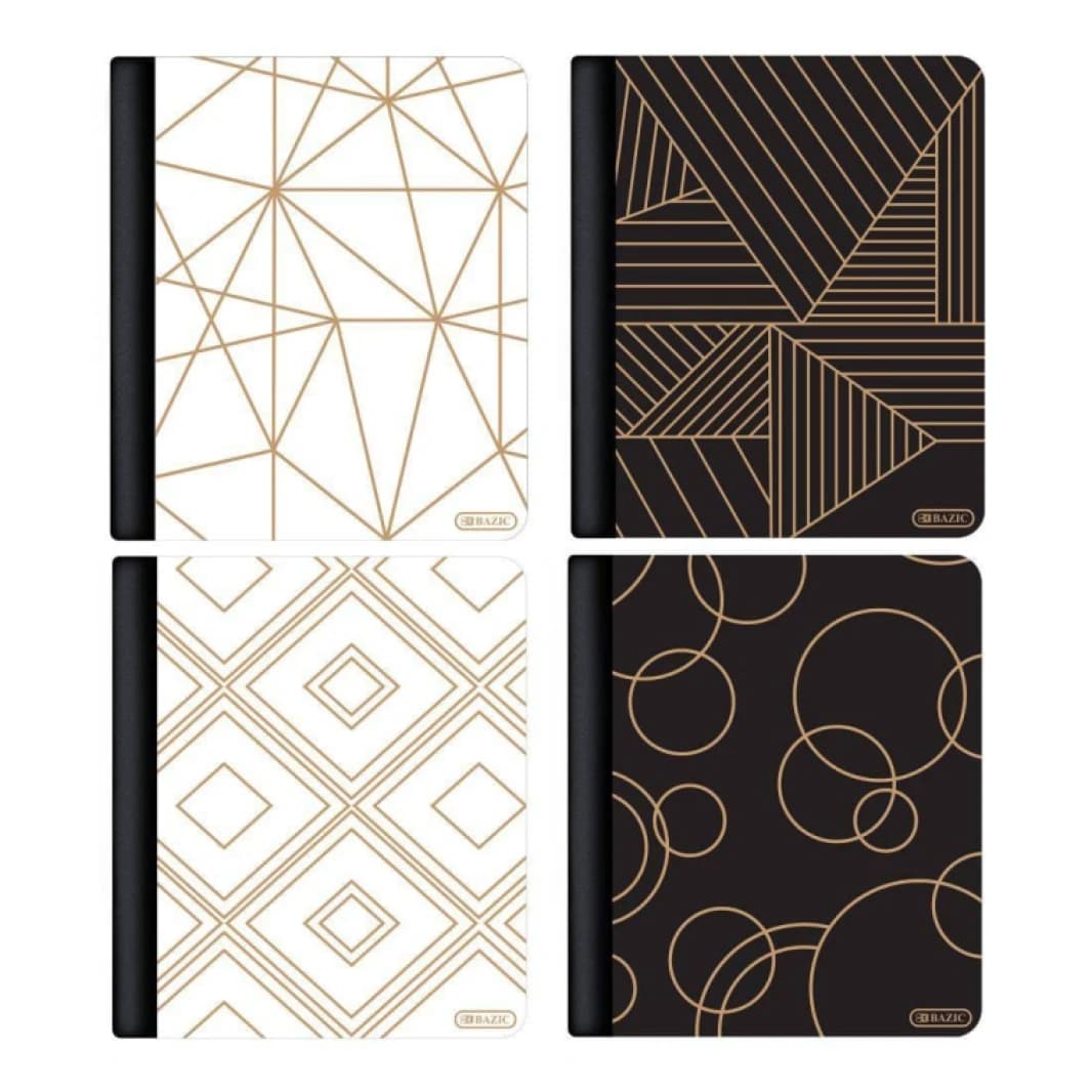 BAZIC Geometric Composition Book