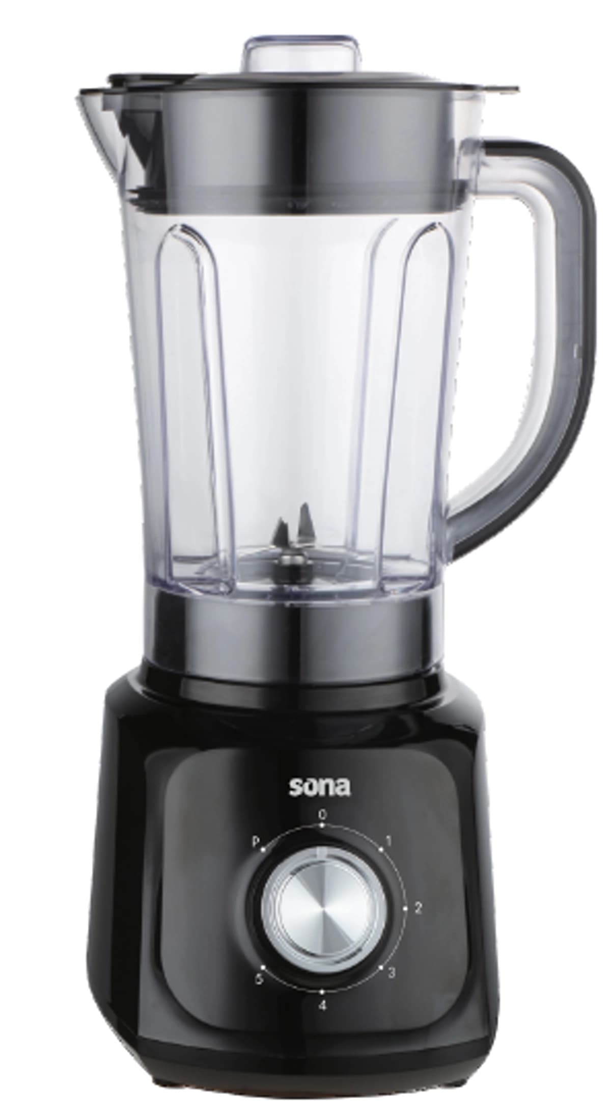 Sona Blender 600W 1.5 L with 5 Speeds Control with Pulse Function and Coffee Grinder