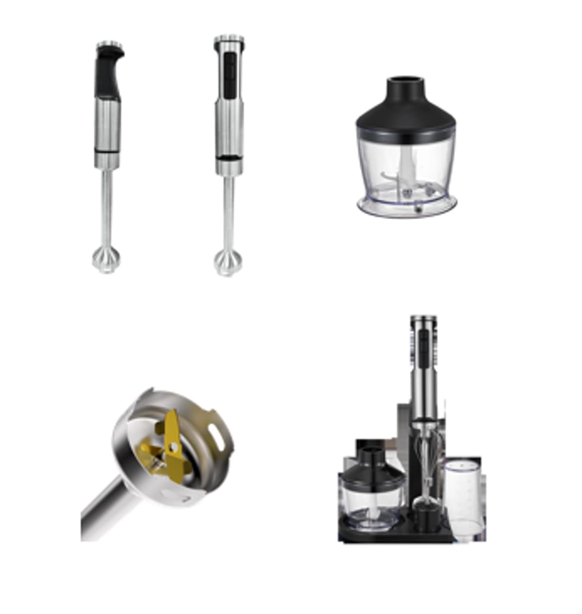 Sona Hand Blender 2000W 800 ml Titanium blade with chopper