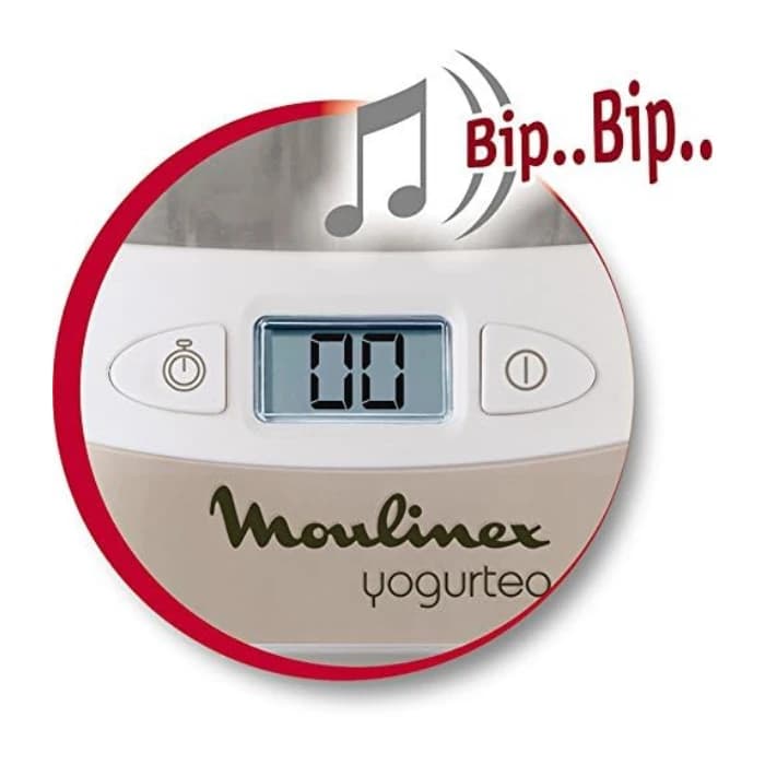 Moulinex Yogurt Maker, 6-Cup, 13 Watts, White