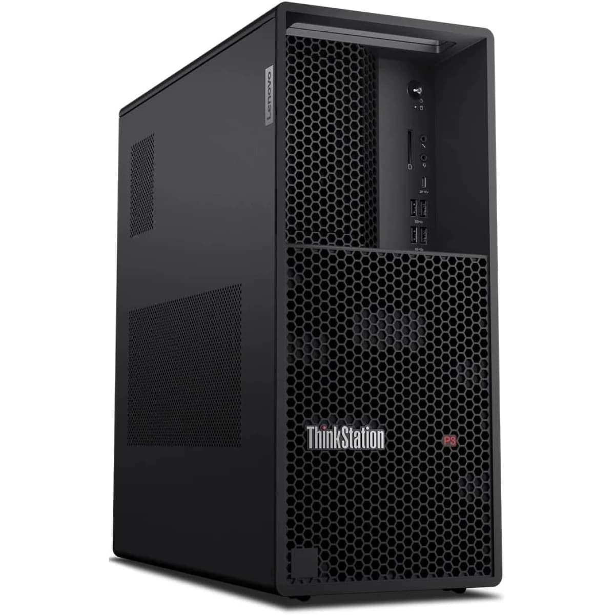 Lenovo ThinkStation P3 Tower Workstation Gen 2 (2025), Intel Core Ultra 7 265K, 20-Cores, AI-Optimized, Black