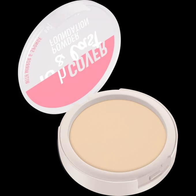 16h Cover & Last Powder Foundation - Waterproof & Matte
