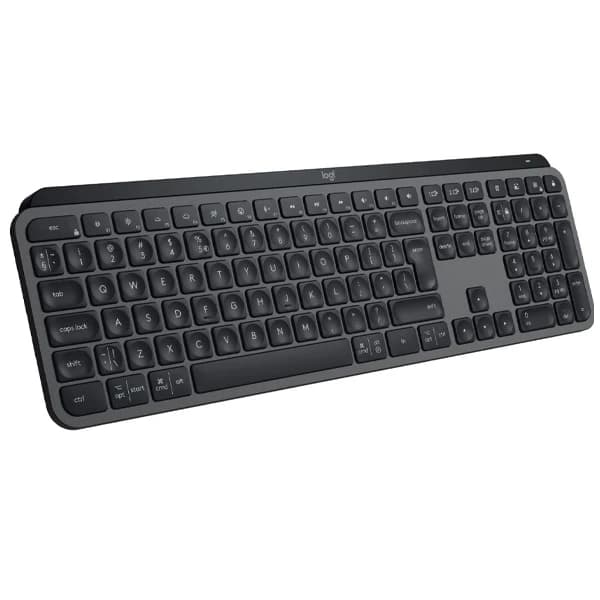 LOGITECH MX KEYS S ADVANCED WIRELESS AND BLUETOOTH ILLUMINATED LOW PROFILE KEYBOARD – GRAPHITE