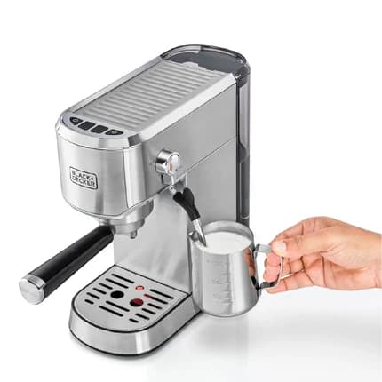 Black & Decker Espresso Coffee Maker with Milk Frother ECM150-B5