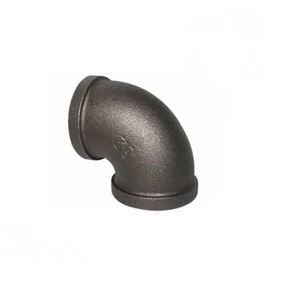 1 Inch White Iron Elbow