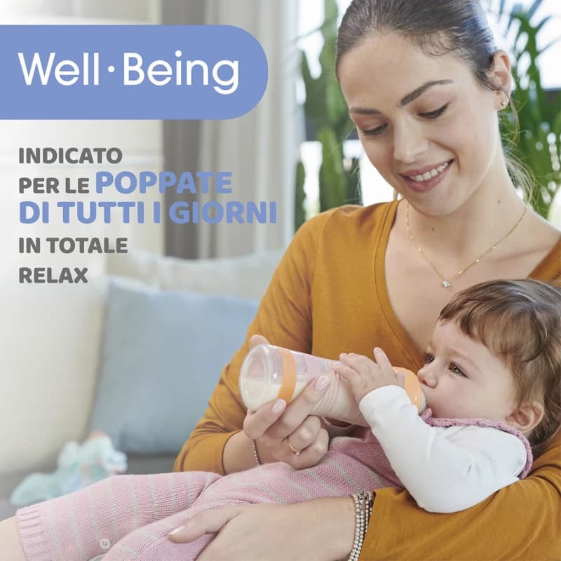 Chicco Well-Being Bottle 250 ml Silicone