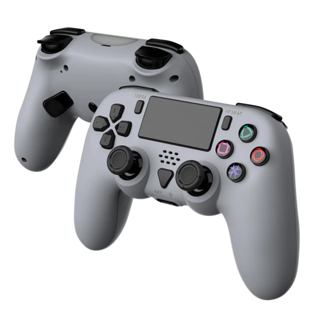 Wireless Controller Compatible with PS5/PS5 Pro/PS5 Slim/PC - Advanced Functions (Blue Gray)