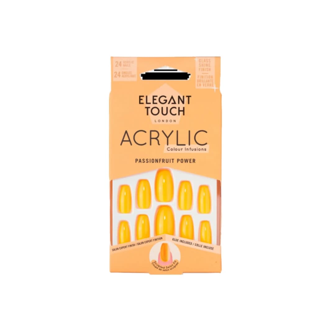 Elegant Touch Acrylic - Passionfruit Power