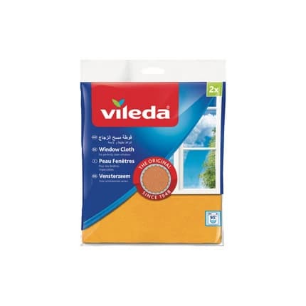 VILEDA 2PCS WINDOW CLOTH