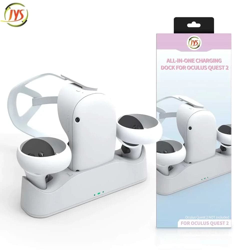 Jys Charging Station and Display Stand for Oculus Quest 2